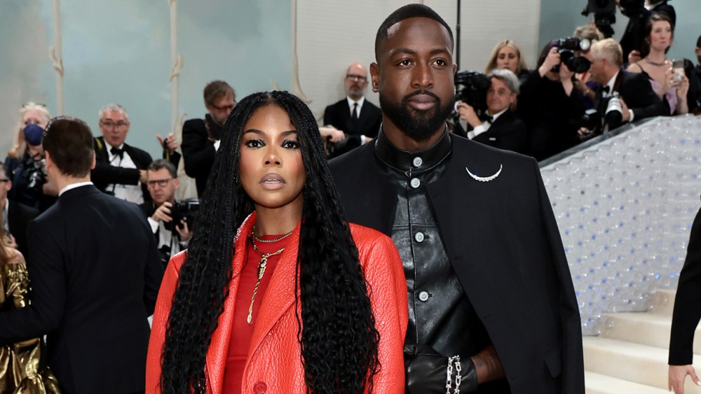 Gabrielle Union and Dwyane Wade attend The 2023 Met Gala Celebrating "Karl Lagerfeld: A Line Of Beauty" at The Metropolitan Museum of Art on May 01, 2023 in New York City. (Photo by Jamie McCarthy/Getty Images)