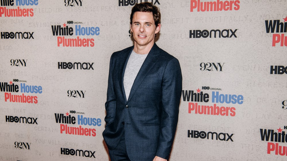 James Marsden at the premiere of "White House Plumbers."