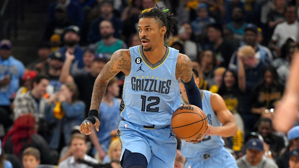 Memphis Grizzlies guard Ja Morant.