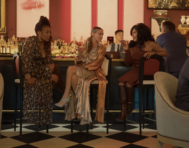 Karen Pittman, Sarah Jessica Parker, Sarita Choudhury, "And Just Like That."