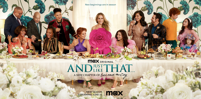 And Just Like That, season 2 poster, sex and the city reboot, hbo max