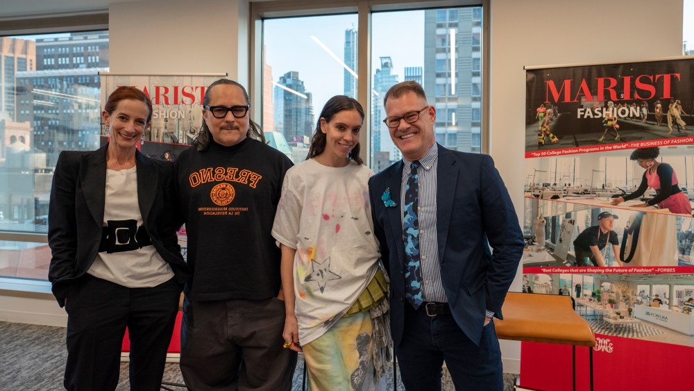 Vanessa Friedman, Willy Chavarria, Hillary Taymour and John Bartlett