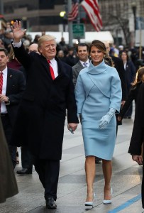 Donald Trump, Melania Trump, Inaugural Parade