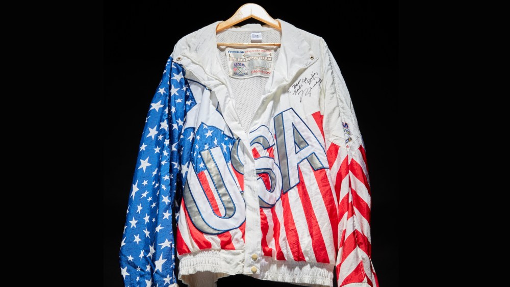 Michael Jordan's 1992 Summer Olympics Reebok jacket