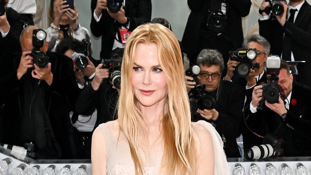Nicole Kidman at the 2023 Met Gala in New York City on May 1, chanel dress, red carpet