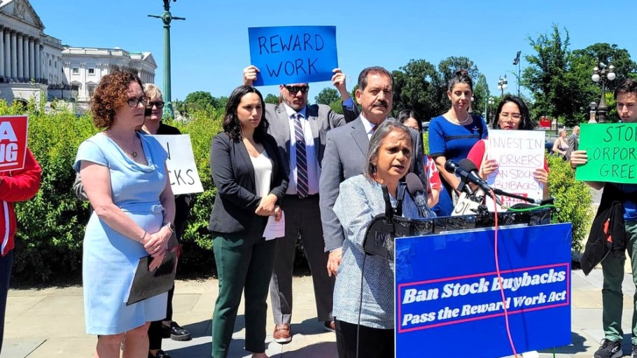 Reward Work Act press conference