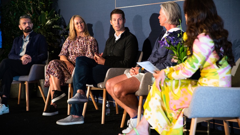 A panel at the Sourcing Journal Sustainability Summit