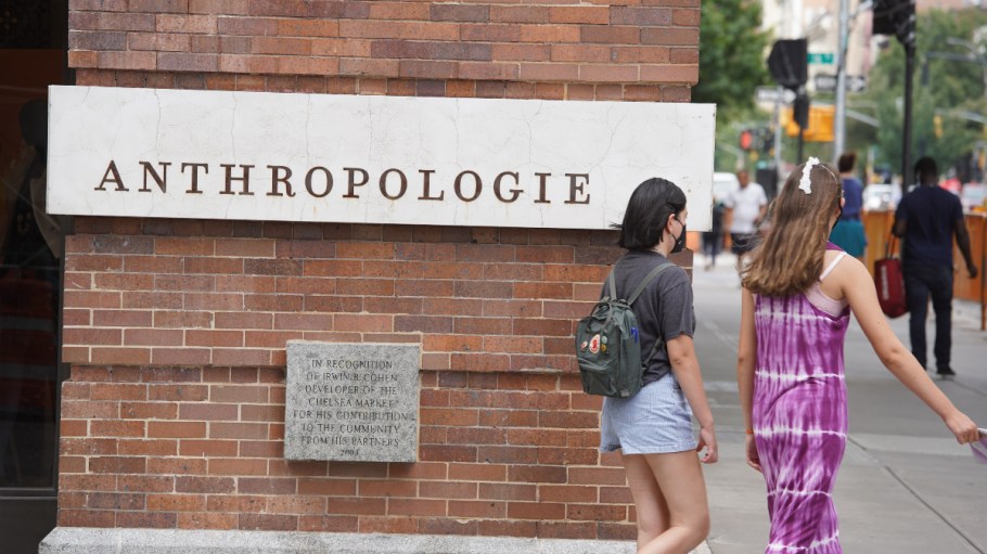 An Anthropologie store in New York City.