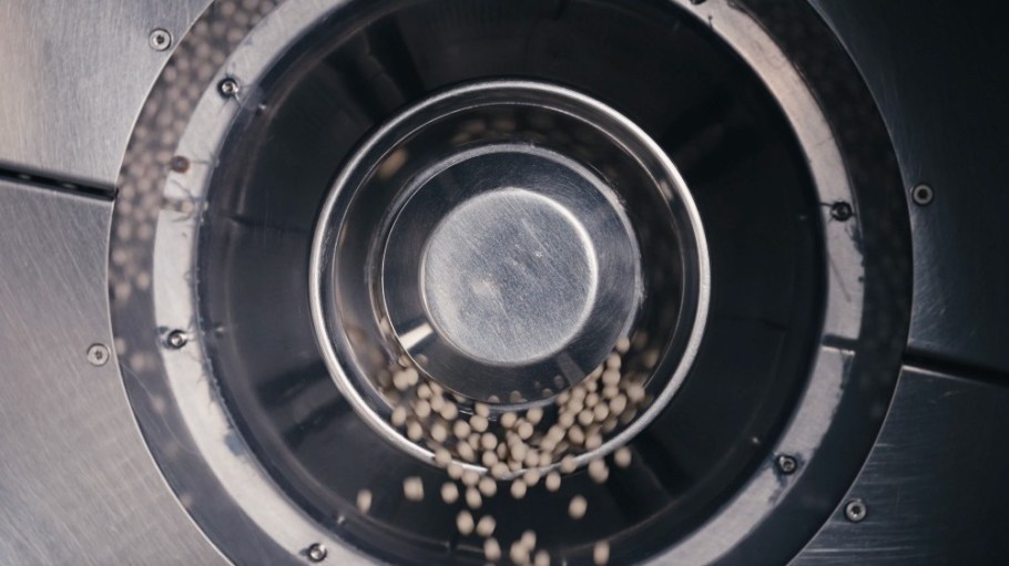 Xeros' finishing technology relies on small balls, dubbed XOrbs, instead of conventional pumice stones.