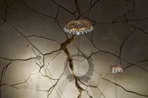 The Amanzoe showcase was imagined in collaboration with the Estudio Campana design practice and included artefacts sourced by Emma Hawkins, a curator and collector of natural antiquities.