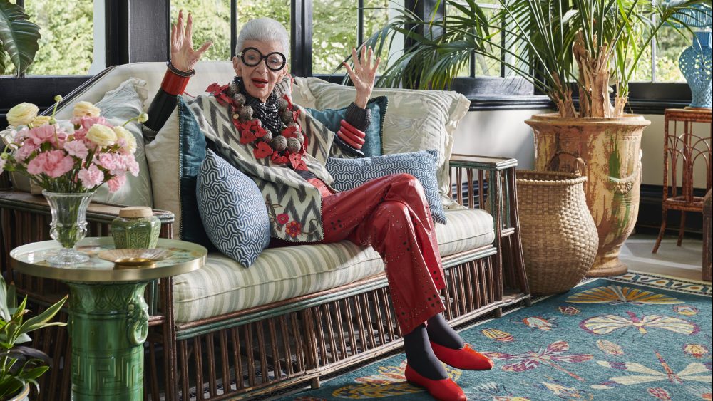 Iris Apfel for Ruggable.