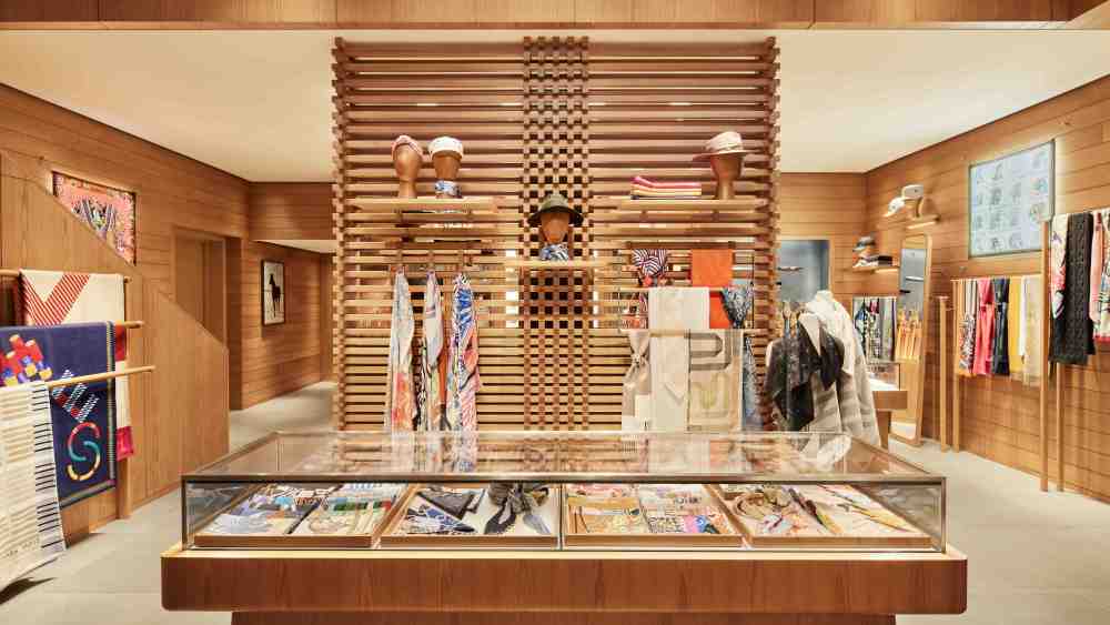 The Hermes store in Aspen.