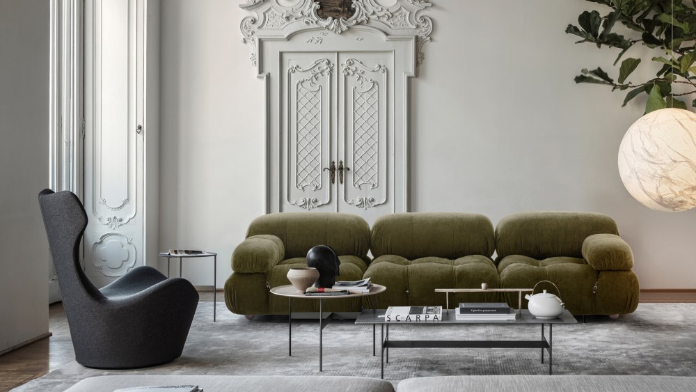 B&B Camaleonda Sectional Sofa designed by Mario Bellini.
