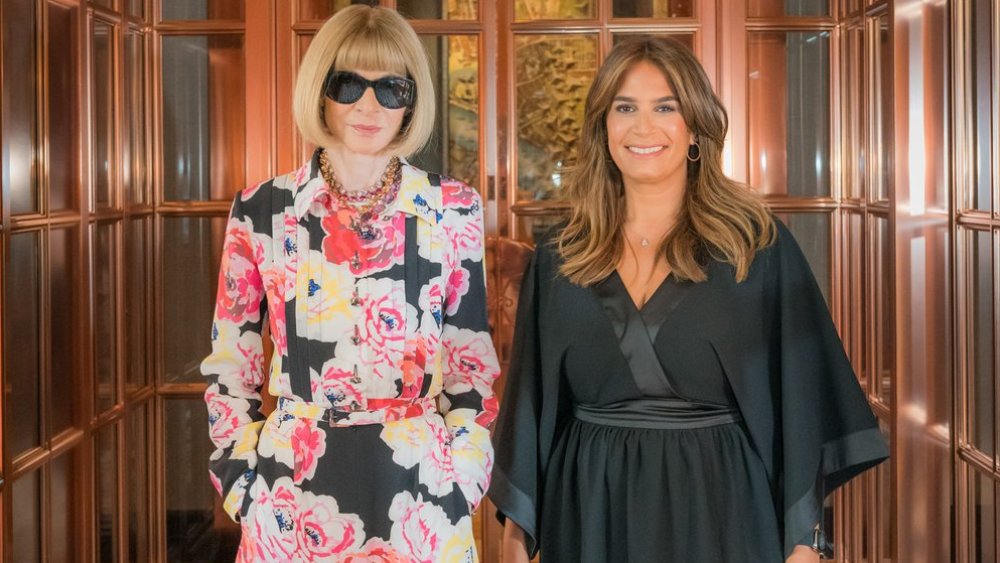 Anna Wintour and Deborah Joseph at the Rosewood London.
