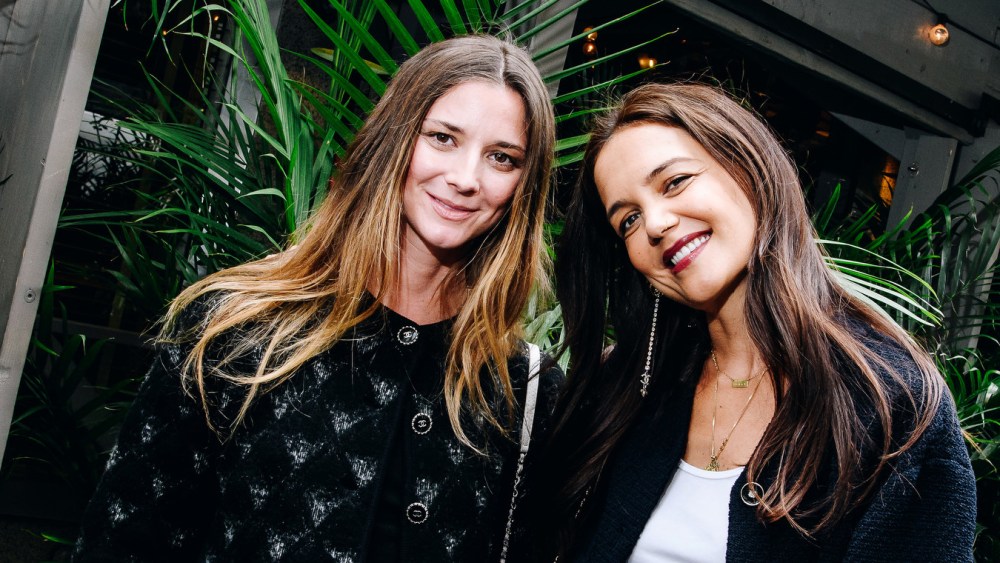 Katie Holmes (right)