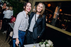 Kate Siegel and Kathryn Bigelow