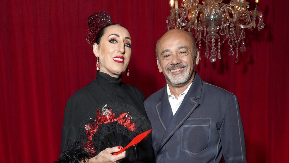 Rossy de Palma and Christian Louboutin cohost a celebration for their Flamencaba Collection on May 31 in Los Angeles.