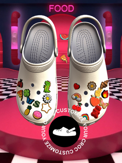 The Crocs Jibbitz Experience is a virtual storytelling arena centered around self-expression, personalization, gamification and education to promote the brand’s flagship Jibbitz accessories.