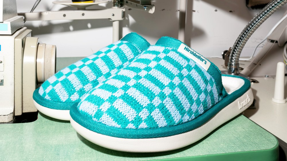 The Brunch/Hirshleifer's co-branded slipper.