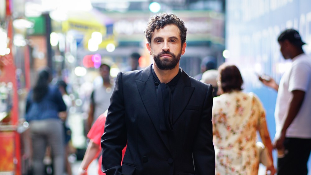 Brandon Uranowitz wears Alexander McQueen to the 2023 Tony Awards