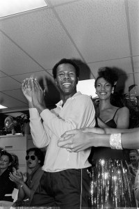 Jon Haggins at his Resort 1980 Collection