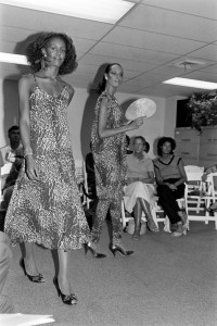 Marcia Turnier in the Jon Haggins Resort 1980 Collection
