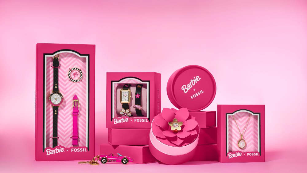 A look at the Barbie x Fossil collection.
