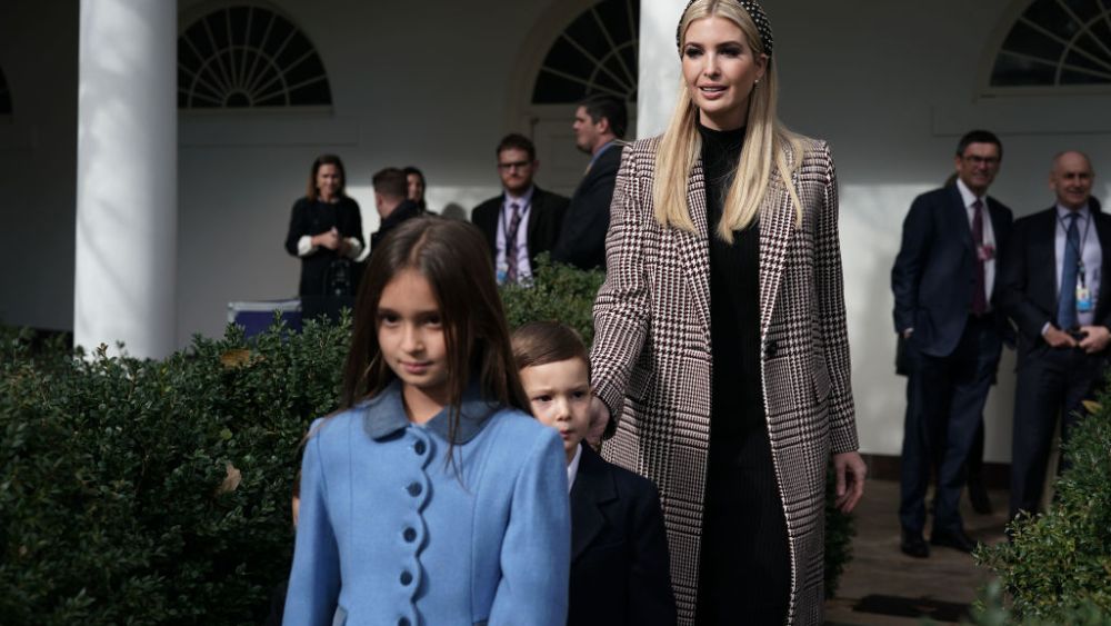 Ivanka Trump and Arabella Kushner in 2018.