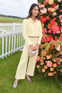 EGHAM, ENGLAND - JUNE 18: Isabella Charlotta Poppius attends the Cartier Queen's Cup Polo at Guards Polo Club on June 18, 2023 in Egham, England. (Photo by Dave Benett/Getty Images for Cartier)