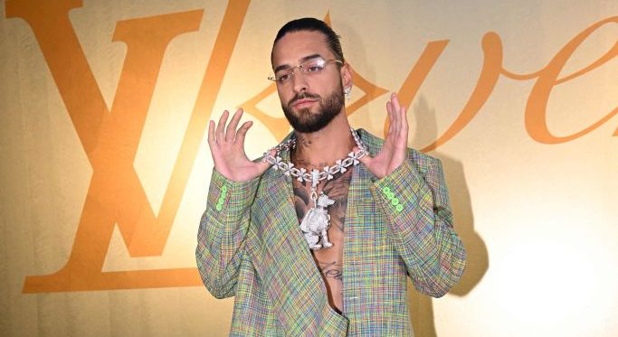 Maluma, Paris Fashion Week, Louis Vuitton