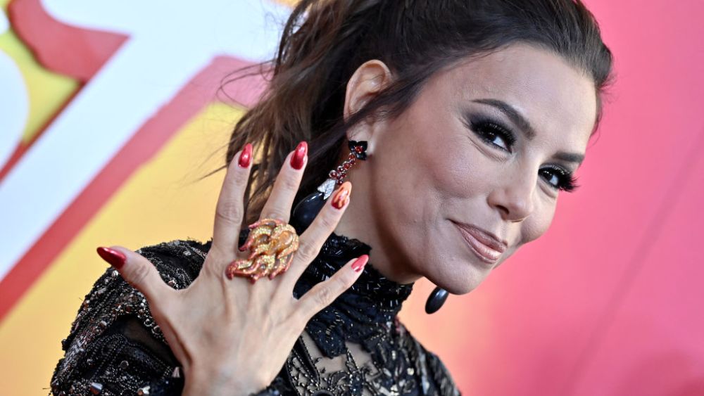 Eva Longoria attends a screening of "Flamin' Hot" on June 9 in Los Angeles.