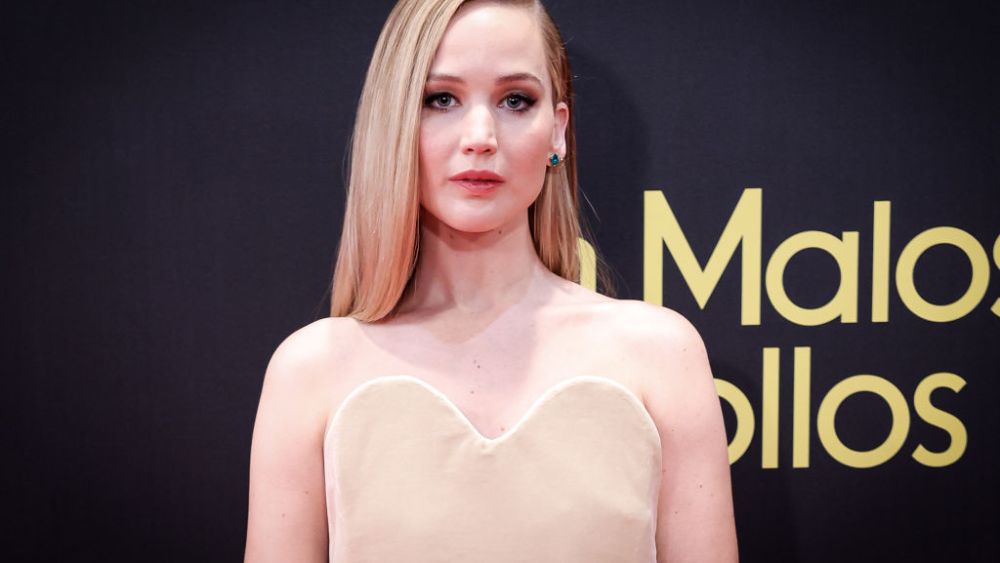 Jennifer Lawrence at the premiere of "No Hard Feelings" on June 14 in Madrid.