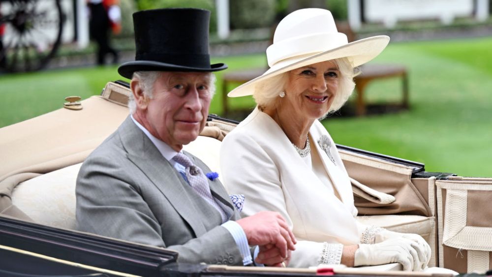 King Charles III and Queen Camilla attend Royal Ascot.