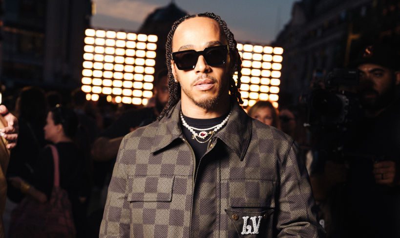Lewis Hamilton, Louis Vuitton, Paris Fashion Week