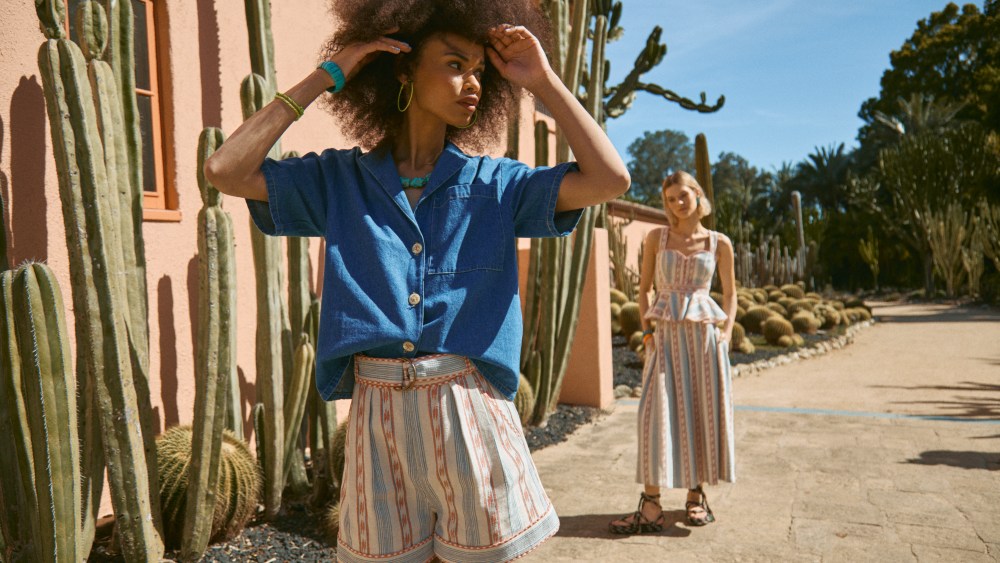 Looks from the Hunter Bell high summer 2023 collection.