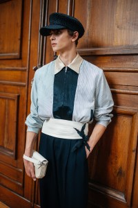Backstage at Amiri Men's Spring 2024