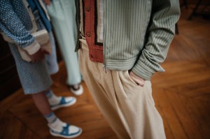 Backstage at Amiri Men's Spring 2024