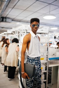 Preview looks from the Fendi men's spring 2024 collection.