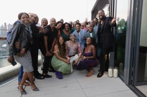 The scene at the Pre-Tonys Dinner with Colman Domingo.