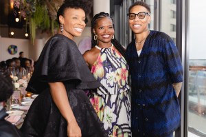 Amber Ruffin, LaChanze Rose Gooding and Lena Waithe