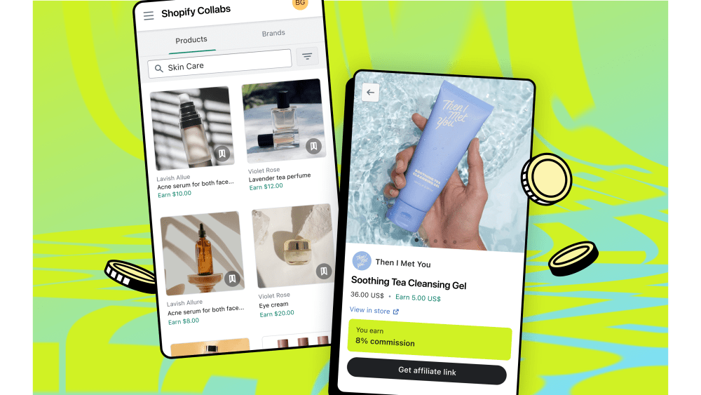 Shopify's Collabs Network online.