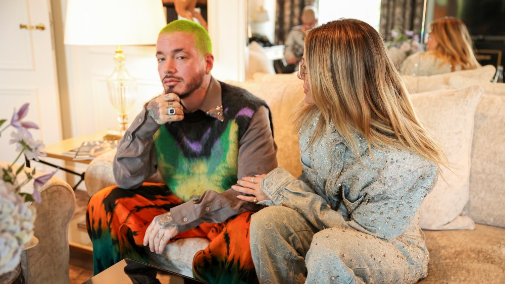 Behind the scenes of the Louis Vuitton show with J Balvin.