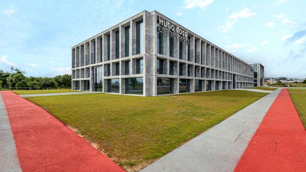 Hugo Boss' new digital campus in Portugal.