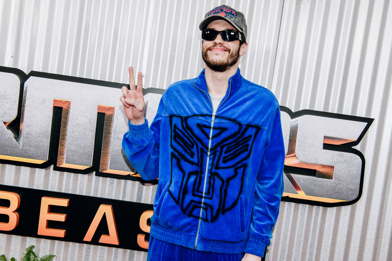 Pete Davidson at the premiere of "Transformers: Rise of the Beasts" on June 5 in New York City.