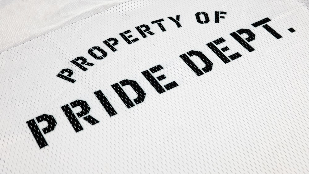 NFL x Humberto Leon 2023 Pride jersey.