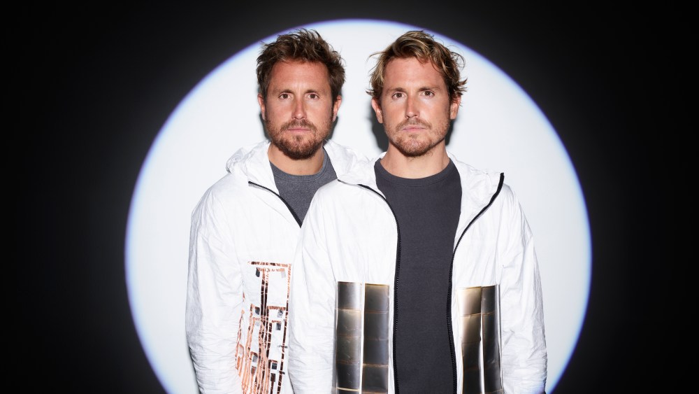 Nick (left) and Steve Tidball, cofounders of Vollebak