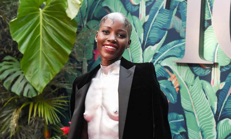 Lupita Nyong'o at the 76th Tony Awards held on June 11 in New York City.