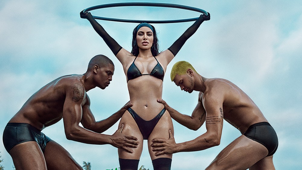 kim kardashian skims model