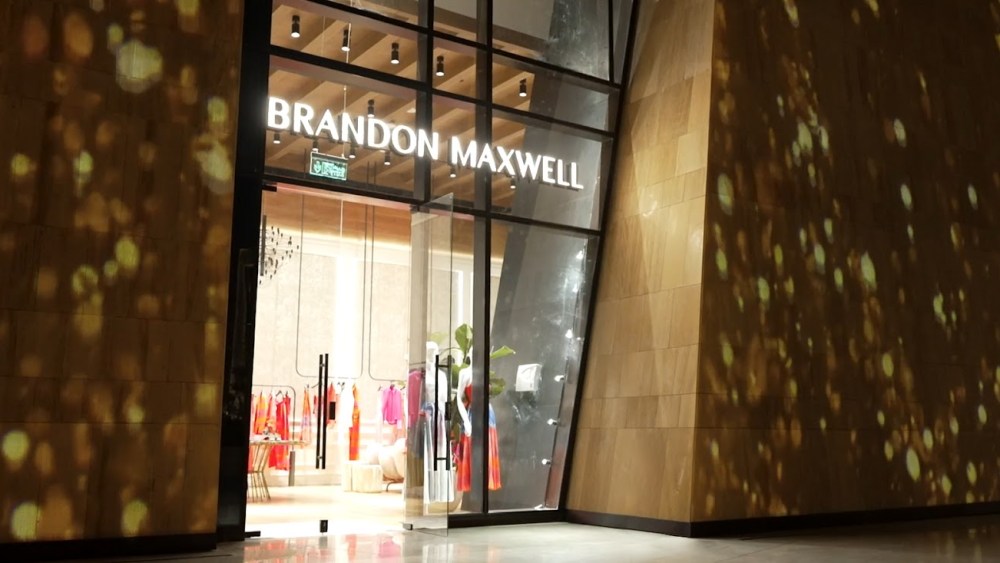 Brandon Maxwell's flagship store in Via Riyadh
