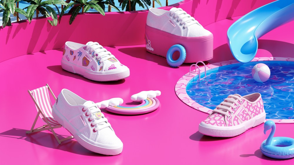The Superga x Barbie The Movie capsule collection.